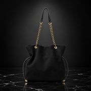Chain-Handle Everyday Tote Bag