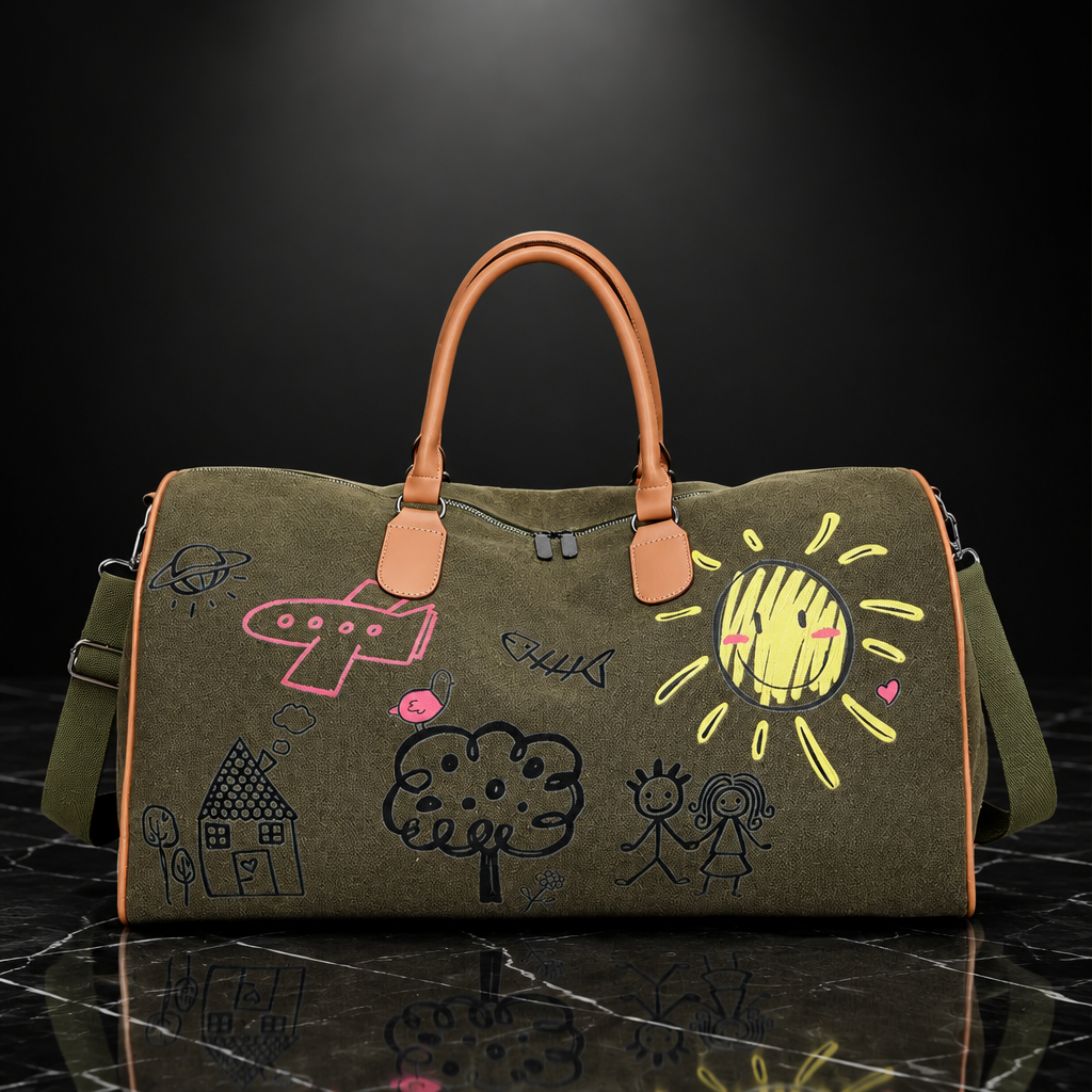 CuteArt Oxford Travel Duffel