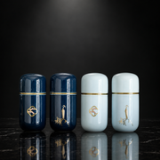 Ceramic Travel Tea Storage Jar