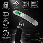 Digital Luggage Scale, 50kg Capacity
