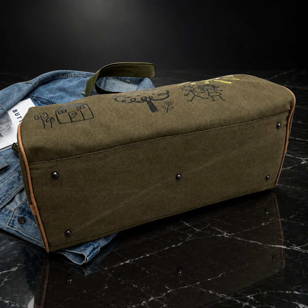 CuteArt Oxford Travel Duffel