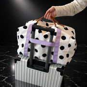 Dots & Stripes Oxford Travel Duffle
