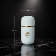 Ceramic Travel Tea Storage Jar