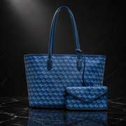 Geometric Commuter Tote Bag