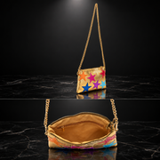 Starlight Stripe Chain Shoulder Bag