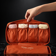 Lingerie and Toiletry Travel Organizer Pouch