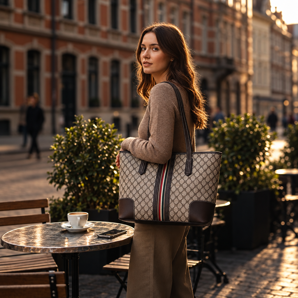 Everyday Printed Carryall Tote