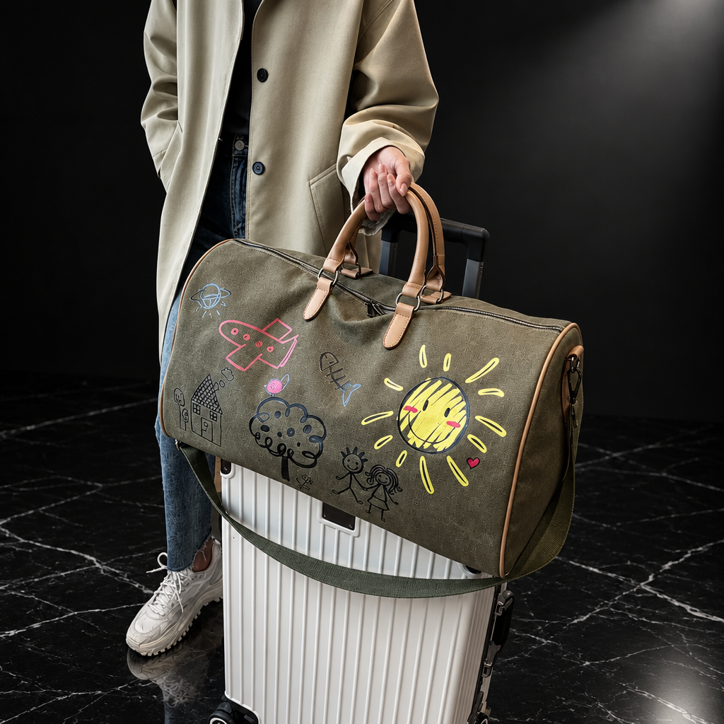CuteArt Oxford Travel Duffel