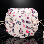 Drawstring Cosmetic Bag Travel Pouch