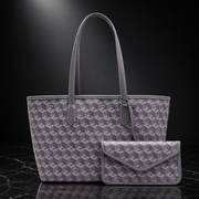 Geometric Commuter Tote Bag