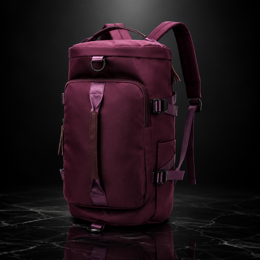 Women's Gym Bag Backpack with Shoe Compartment