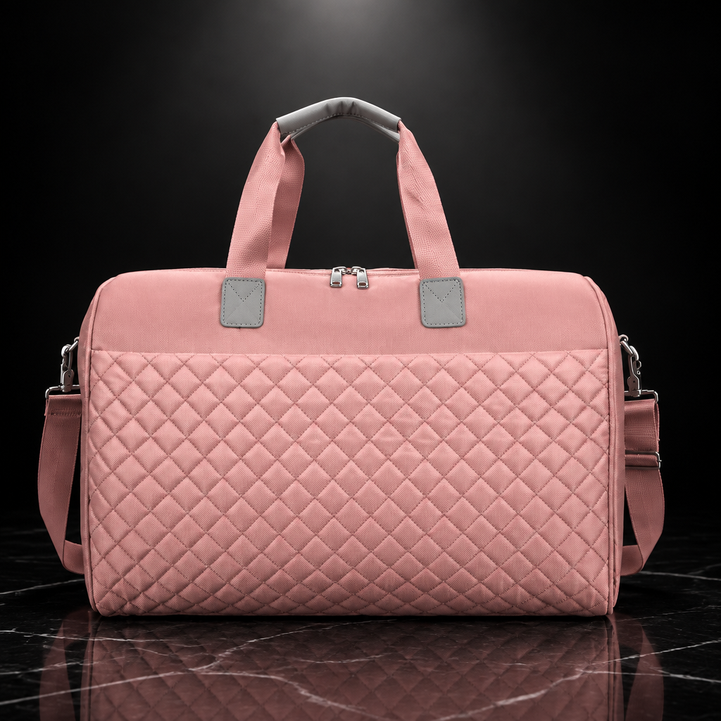 Quilted Fashion Duffle Bag