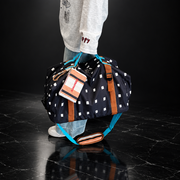 Dots & Stripes Oxford Travel Duffle