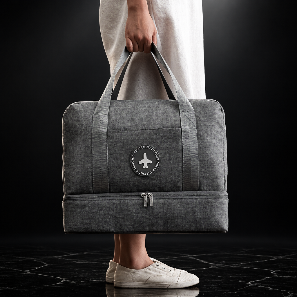 Dry-Wet Separation Travel Shoe Bag