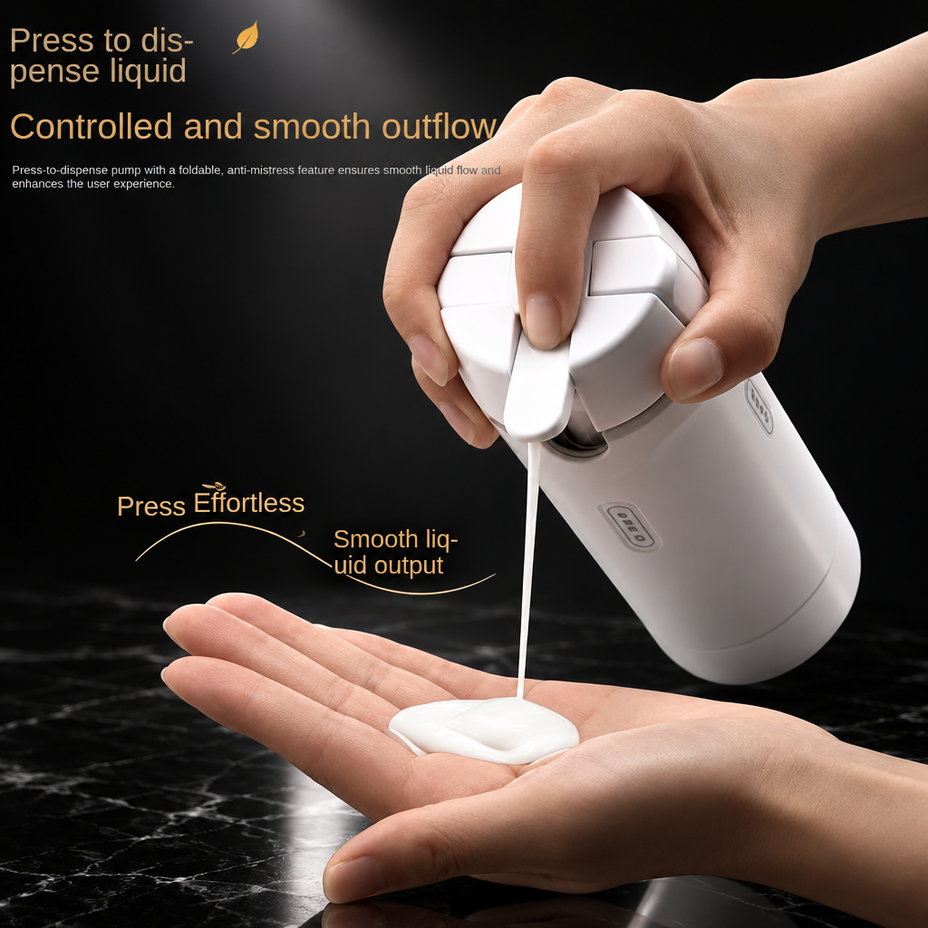 4-in-1 Refillable Travel Toiletry Bottle Set