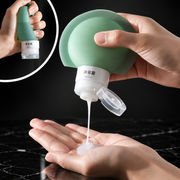 3-Piece Refillable Silicone Travel Bottle Set