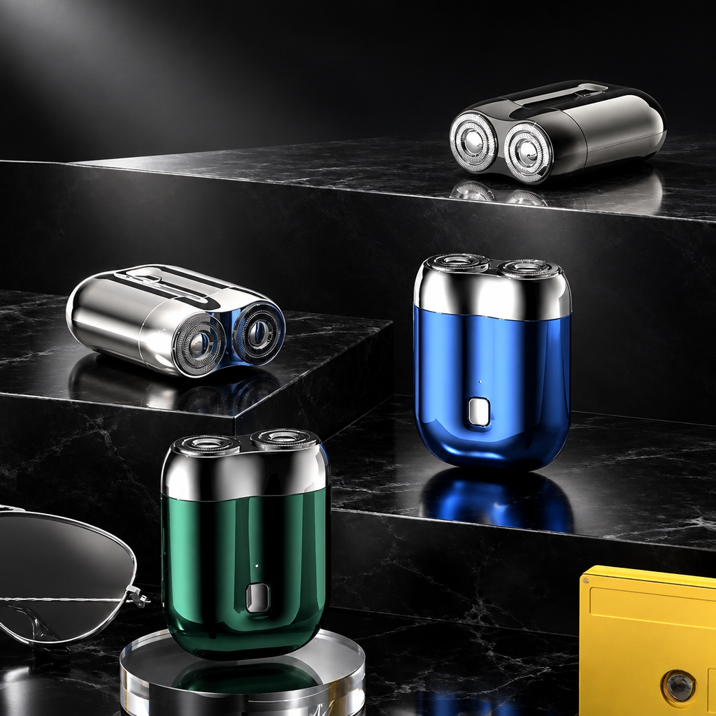 USB Rechargeable Washable Travel Shaver