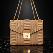 Horizontal Stripes Shoulder Bag