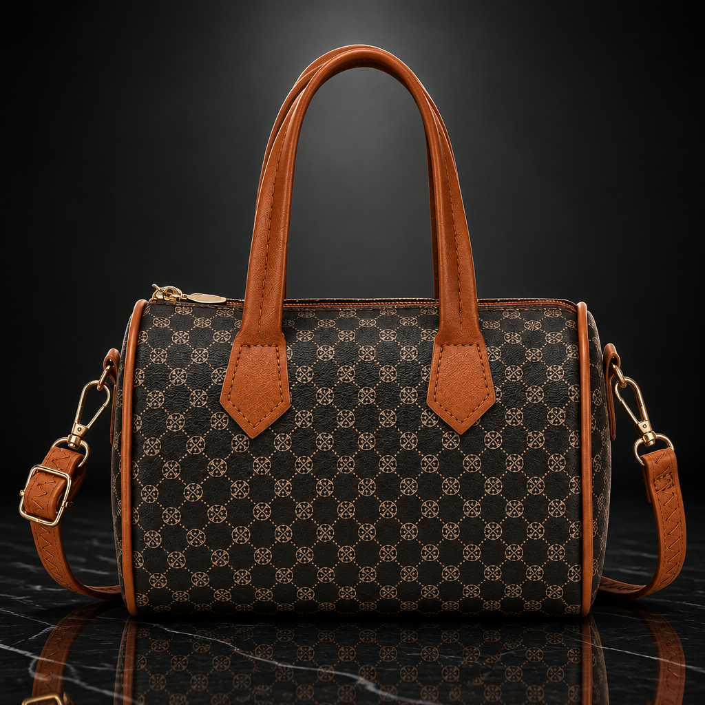 Vintage Adjustable Strap Crossbody Bag