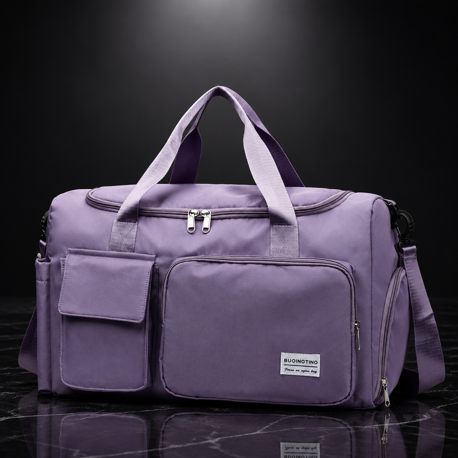 Multi-Pocket Travel Duffle Bag