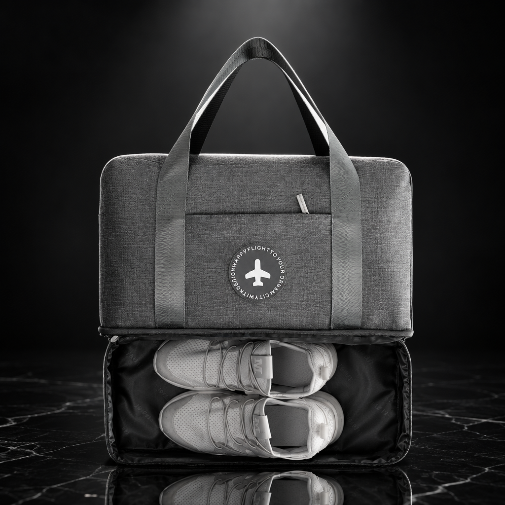 Dry-Wet Separation Travel Shoe Bag