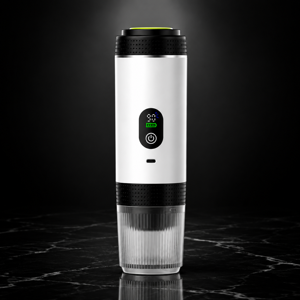 Portable 3-in-1 Espresso Machine with Digital Display