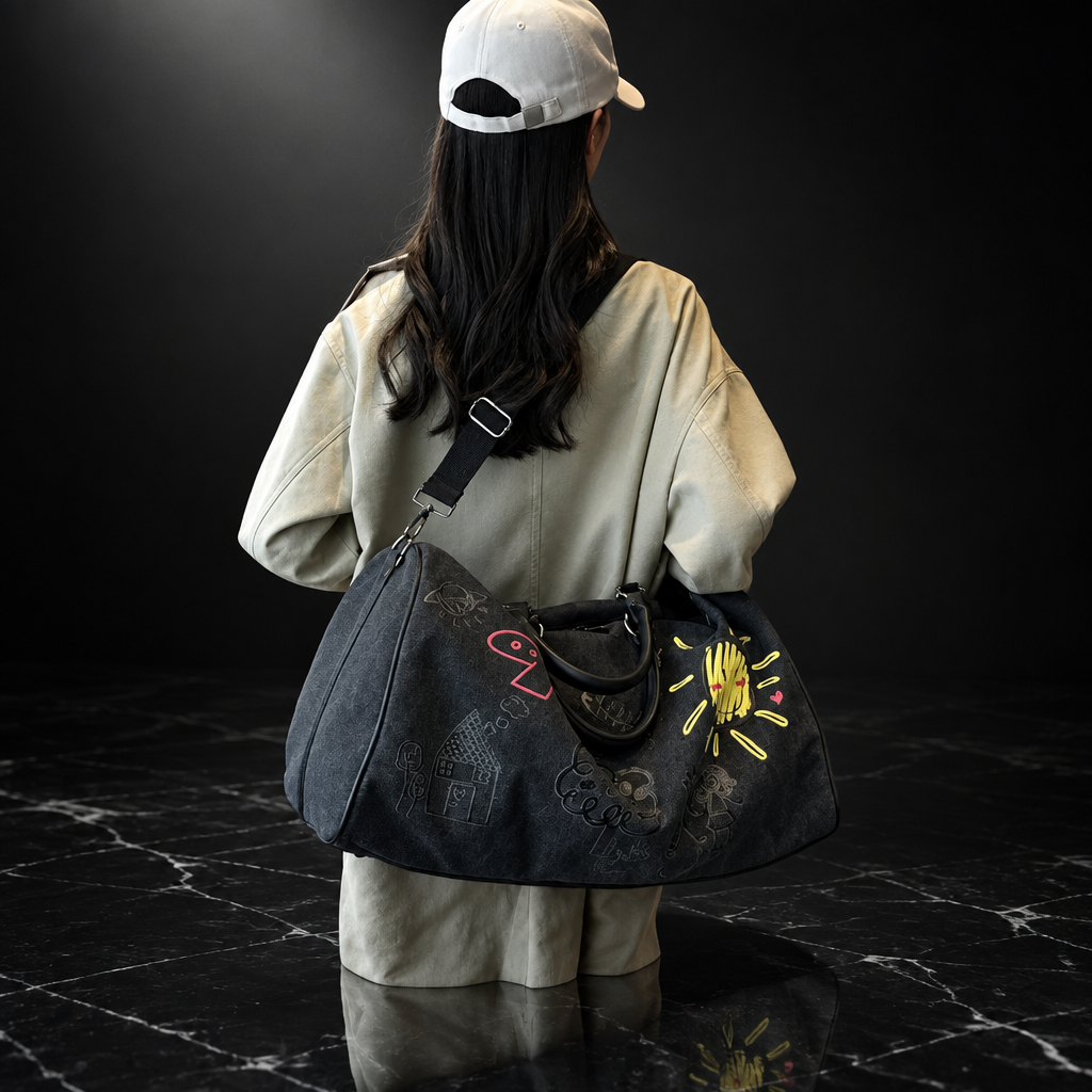 CuteArt Oxford Travel Duffel
