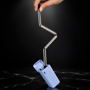 Collapsible Stainless Steel Straw with Case