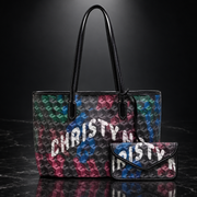 Geometric Commuter Tote Bag