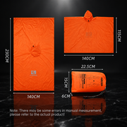 3-in-1 Outdoor Travel Rain Poncho