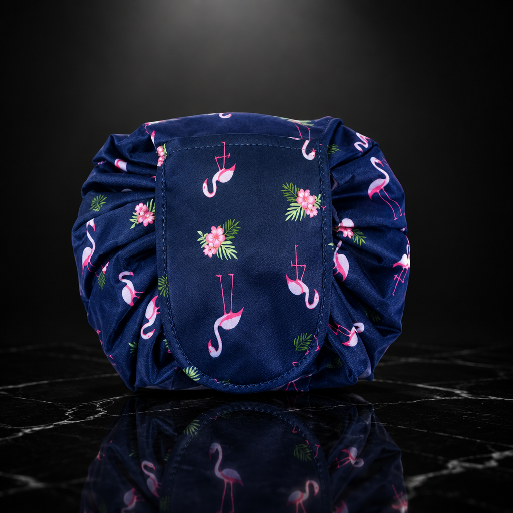 Drawstring Cosmetic Bag Travel Pouch