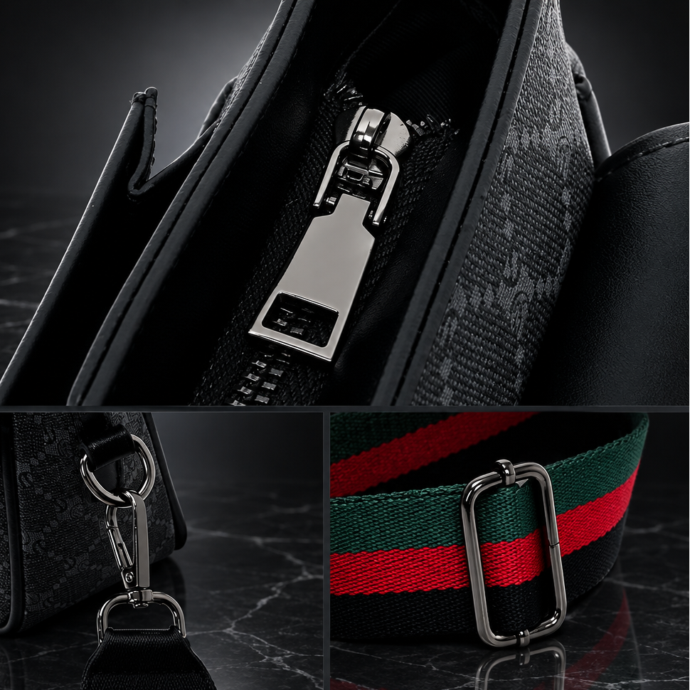 Unisex Saddle Crossbody Bag
