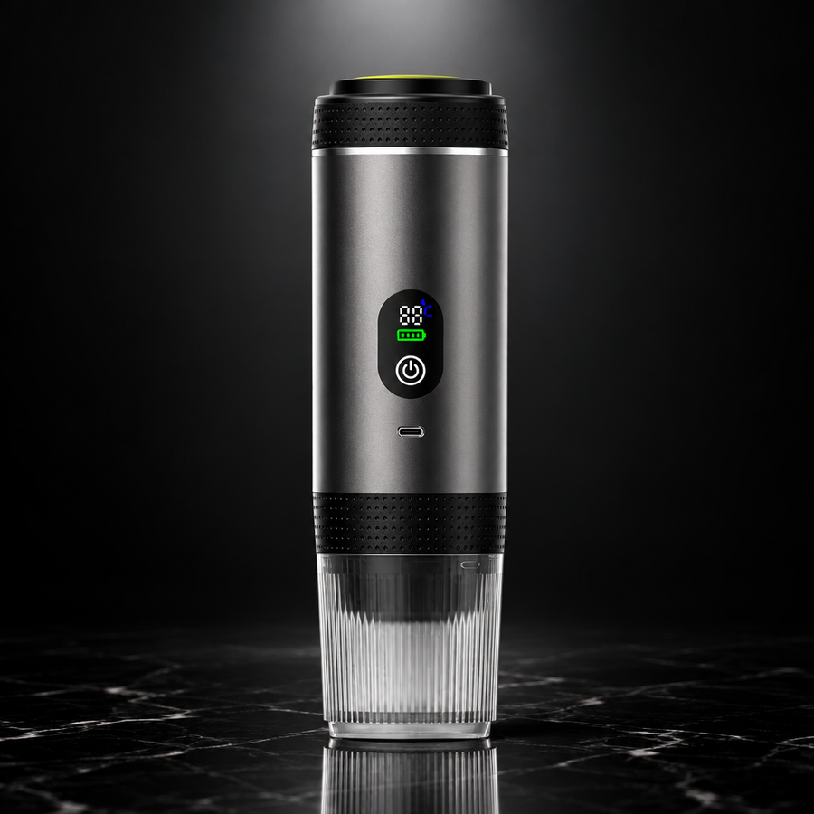 Portable 3-in-1 Espresso Machine with Digital Display