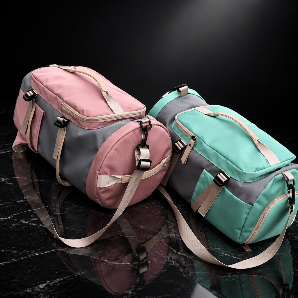 Women's Gym Bag Backpack with Shoe Compartment