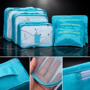Double-Zipper Packing Cube Set, 6-Piece