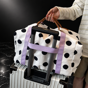 Dots & Stripes Oxford Travel Duffle