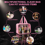 Clear Waterproof Makeup Bag