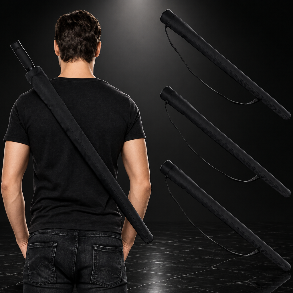 Black Crossbody Umbrella Cover