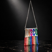 Retro Disco Metallic Clutch Bag