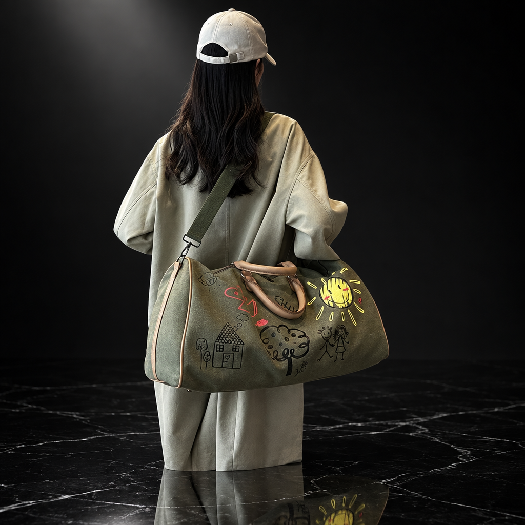 CuteArt Oxford Travel Duffel