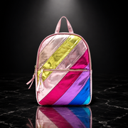 Retro Striped Backpack