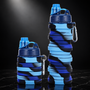 Camo Blue Thread Cover A