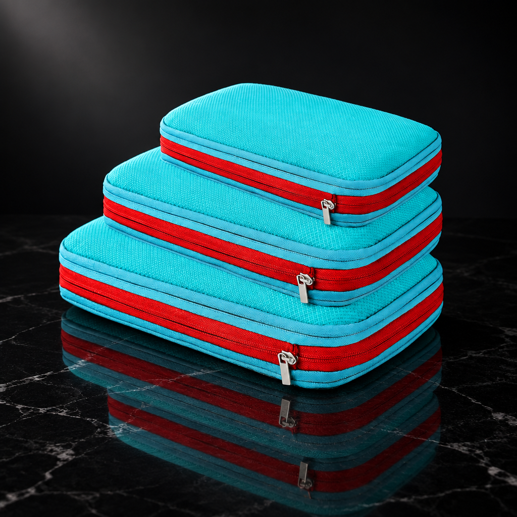 Compression Storage Bag Set, Zippered