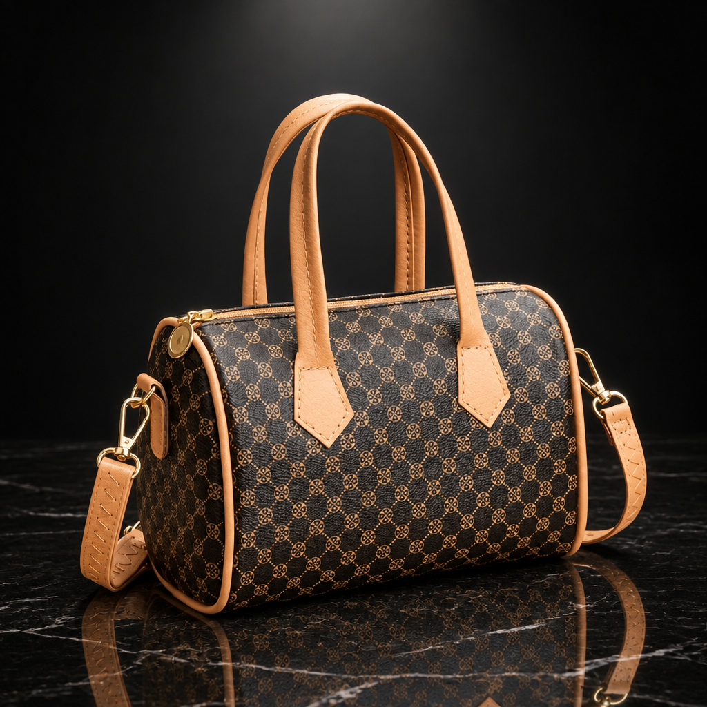 Vintage Adjustable Strap Crossbody Bag