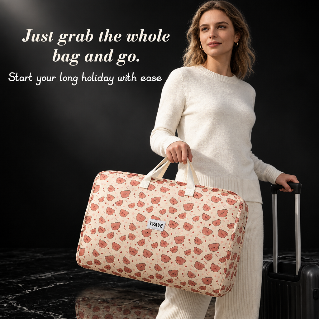 Multi-Pocket Unfolding Travel Organizer