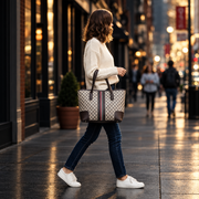 Everyday Printed Carryall Tote