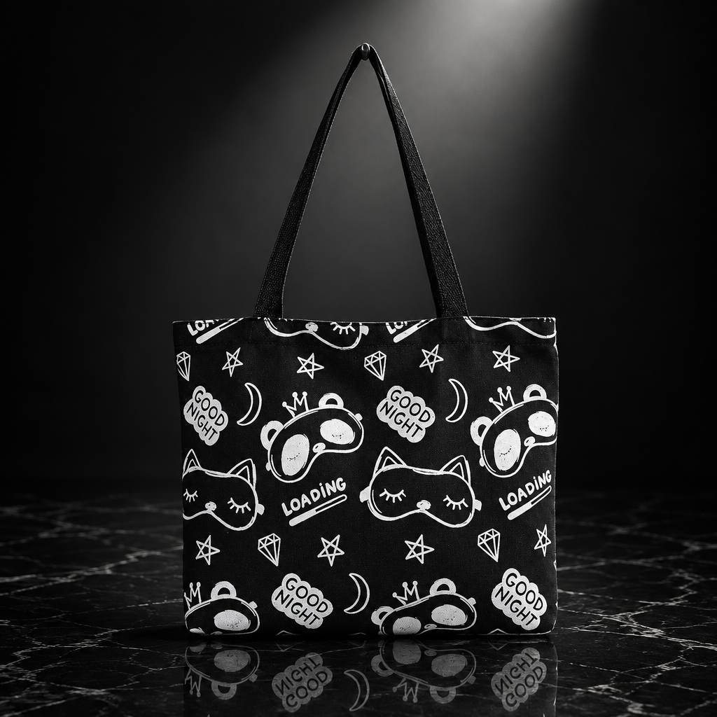 Artistic Canvas Tote Bag