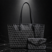 Geometric Commuter Tote Bag