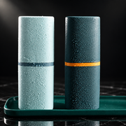 Travel Toothbrush and Cup Storage Set