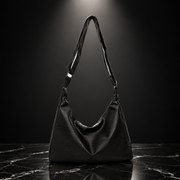 Faux Leather Vintage Commuter Tote Bag